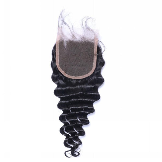 Deep Wave human hair – 5x5 HD Lace Closure