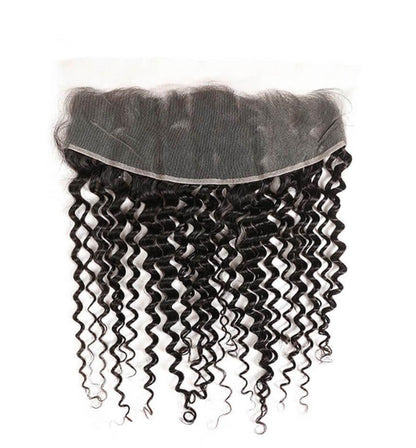 Italian curl human hair – 13x4 HD lace frontal.