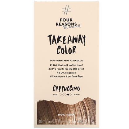 Fragrance Free Hair Color Cappuccino - 7.35 Warm light brown
