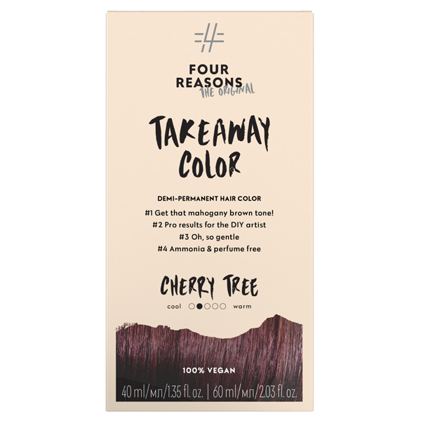 Fragrance Free Hair Color Cherry Tree - 5.52 Mahogany brown