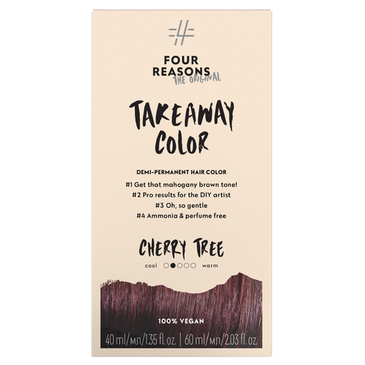 Fragrance Free Hair Color Cherry Tree - 5.52 Mahogany brown