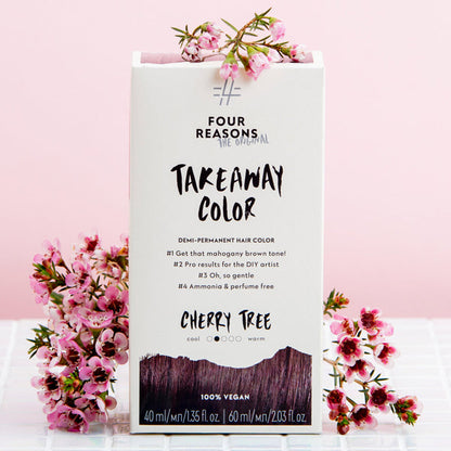Fragrance Free Hair Color Cherry Tree - 5.52 Mahogany brown