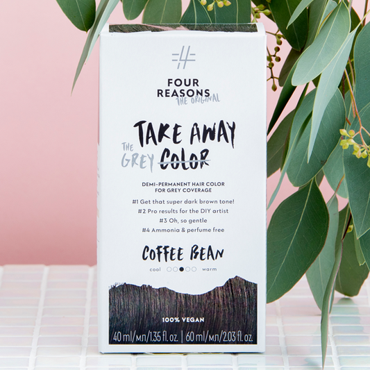 Fragrance Free Hair Color Coffee Bean - 3.0 Blackish brown with gray coverage