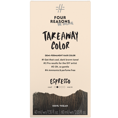 Fragrance Free Hair Color Espresso - 4.1 Cool dark brown