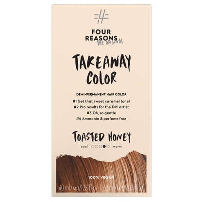 Fragrance Free Hair Color Toasted Honey - 7.74 Light copper brown