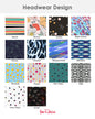 The Elegant Softie Print Headwear