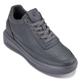 CALTO - X1649 - 2.8 Inches Taller (Iron Grey) - Lightweight Sneakers