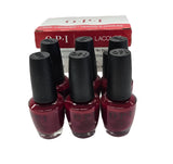 Set of 6 OPI Nail Lacquer, Malaga Wine, Nail Polish, 0.5 fl oz image 0