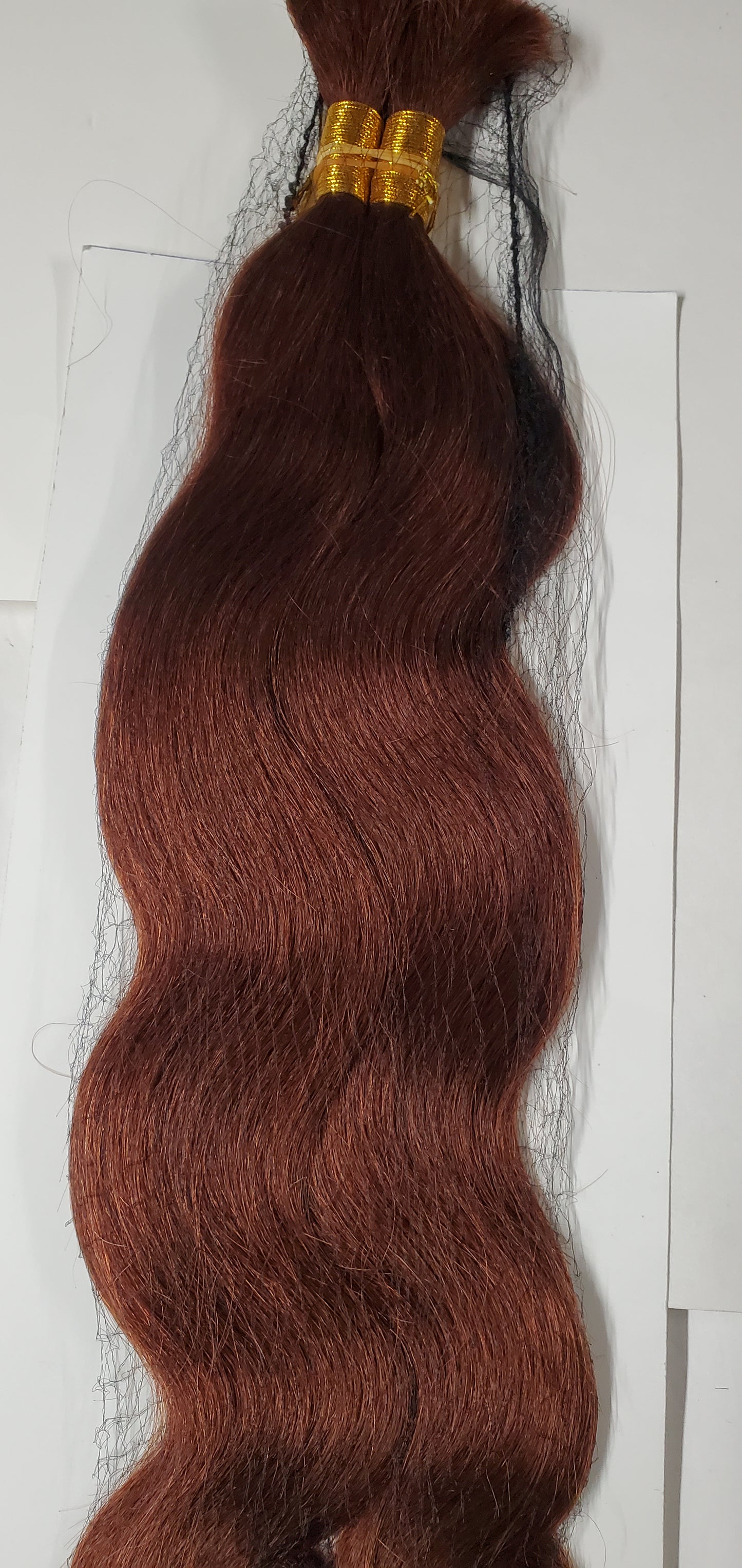 Curly human hair tangle-free new yaky body bulk for braiding; 100% human hair image 1