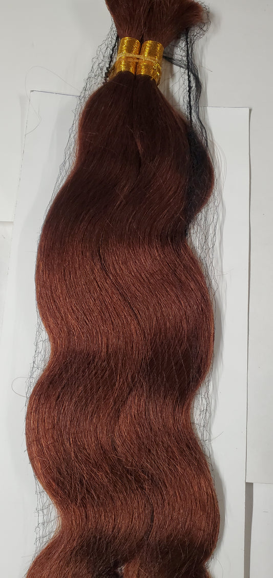Curly human hair tangle-free new yaky body bulk for braiding; 100% human hair image 1