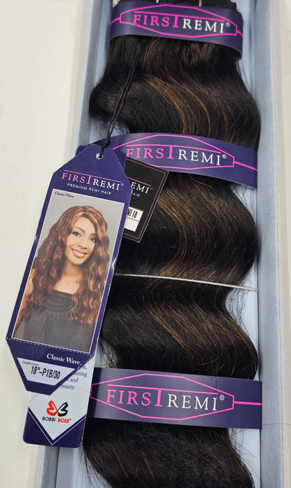 Curly premium remi human hair weave for sew-in; classic wave; wefts. image 1