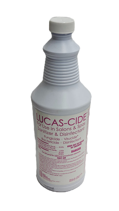 Lucas-Cide sanitizer and desinfectant; for salons and spas; 32fl.oz image 1