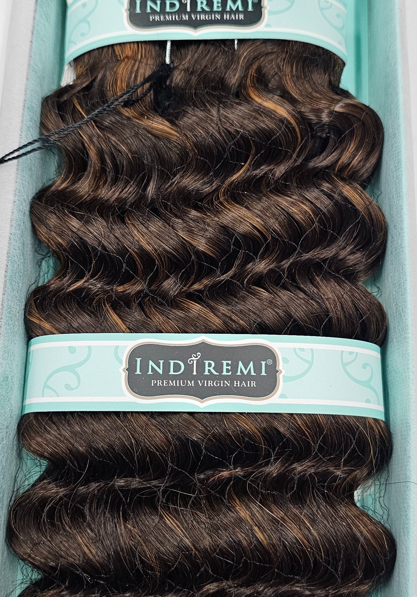 Bobbi boss Indi remi premium virgin hair soul wave; curly sew-in wefts. image 8