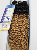 100% human hair weave;live brazilian keratin remi; jerry curl;sensationnel image 0