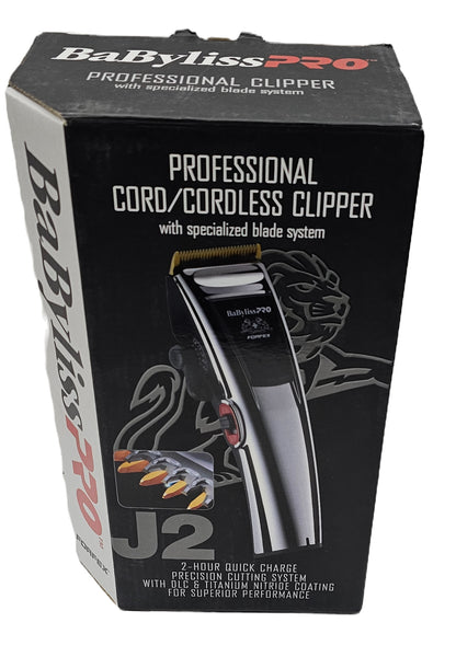 Babyliss pro cordless clipper J2; FX668 image 1