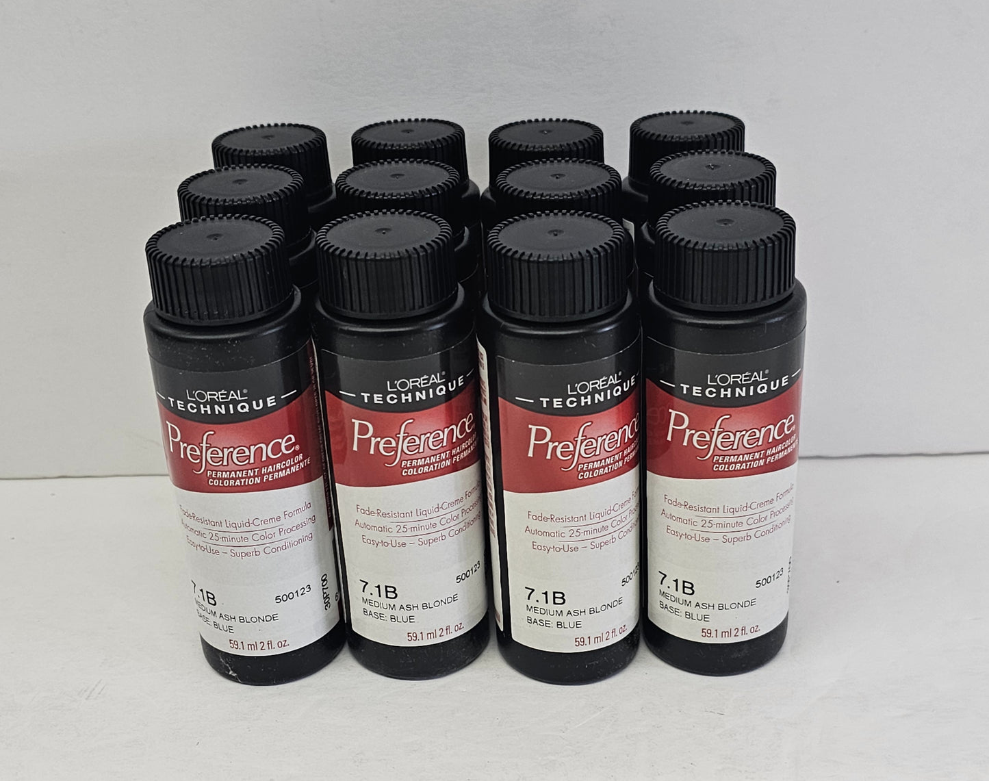 Set of 12 L'Oreal Technique preference permanent hair color; 2fl.oz; Unisex image 2