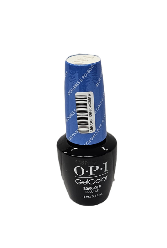 OPI GelColor Gel Nail Polish, Rich Girls & Po-Boys, 0.5 Fl Oz image 1