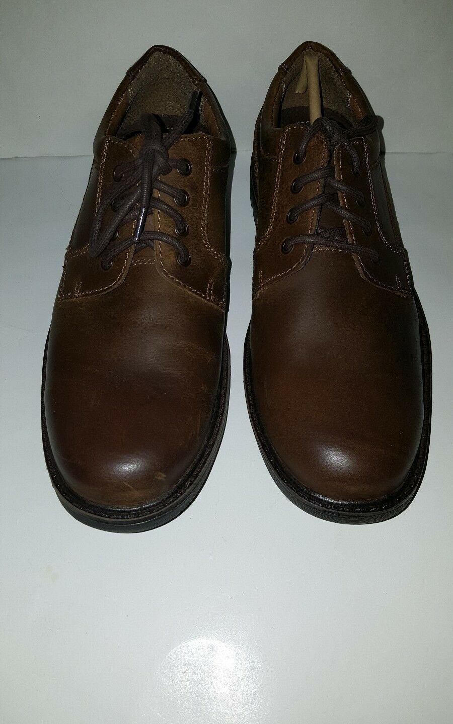 GH BASS DOUG WATERPROOF OXFORD MEN'S SHOES; LEATHER;TAN;00282544261 image 0