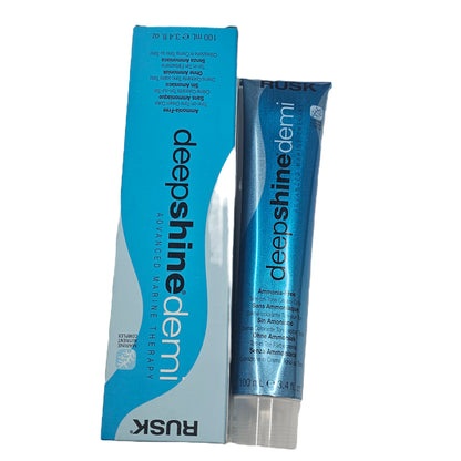 Rusk deepshine demi; ammonia-free; advanced marine therapy; 3.4fl.oz image 1