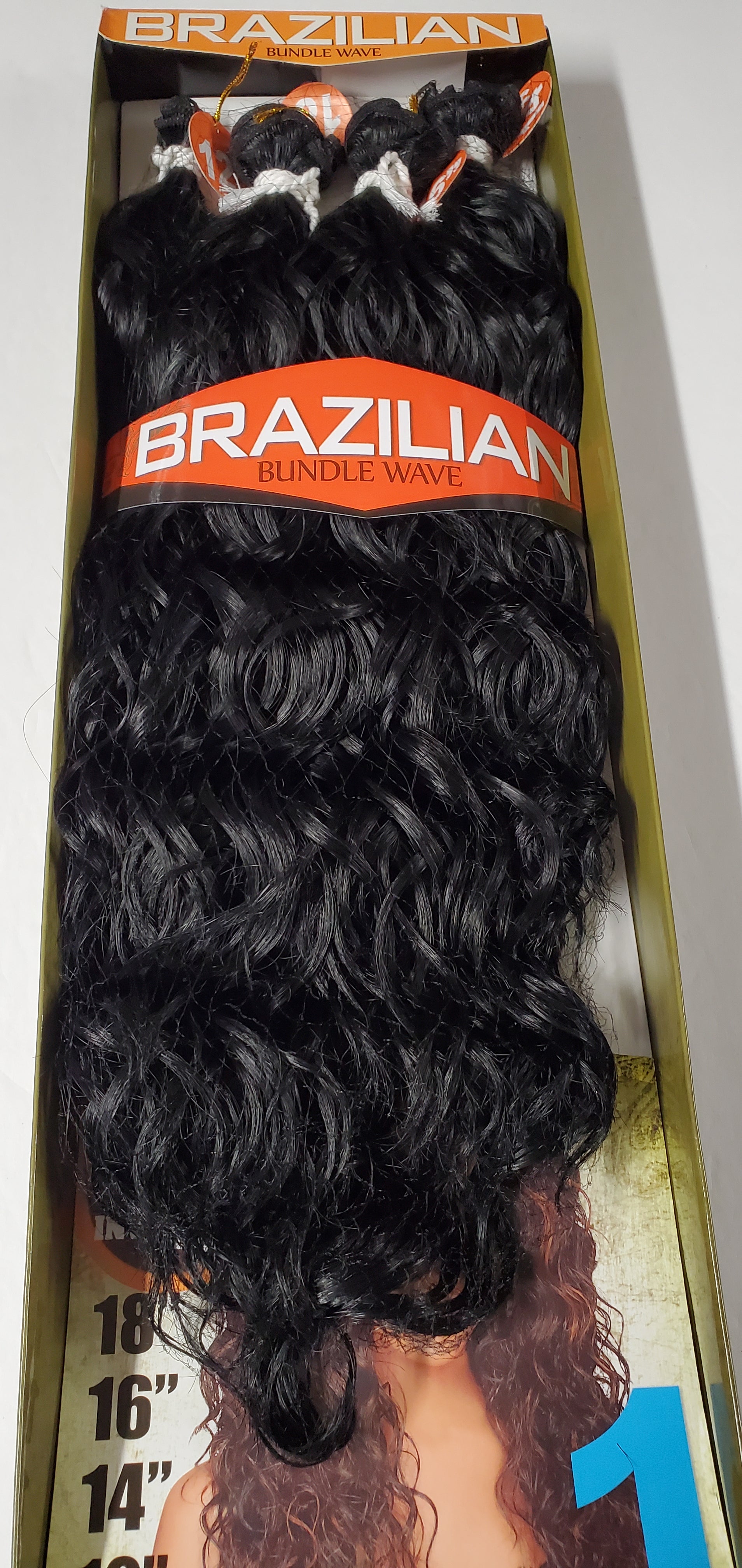 Multi length hair extensions; deep Spanish; curly; weft; sew-in; for women image 2