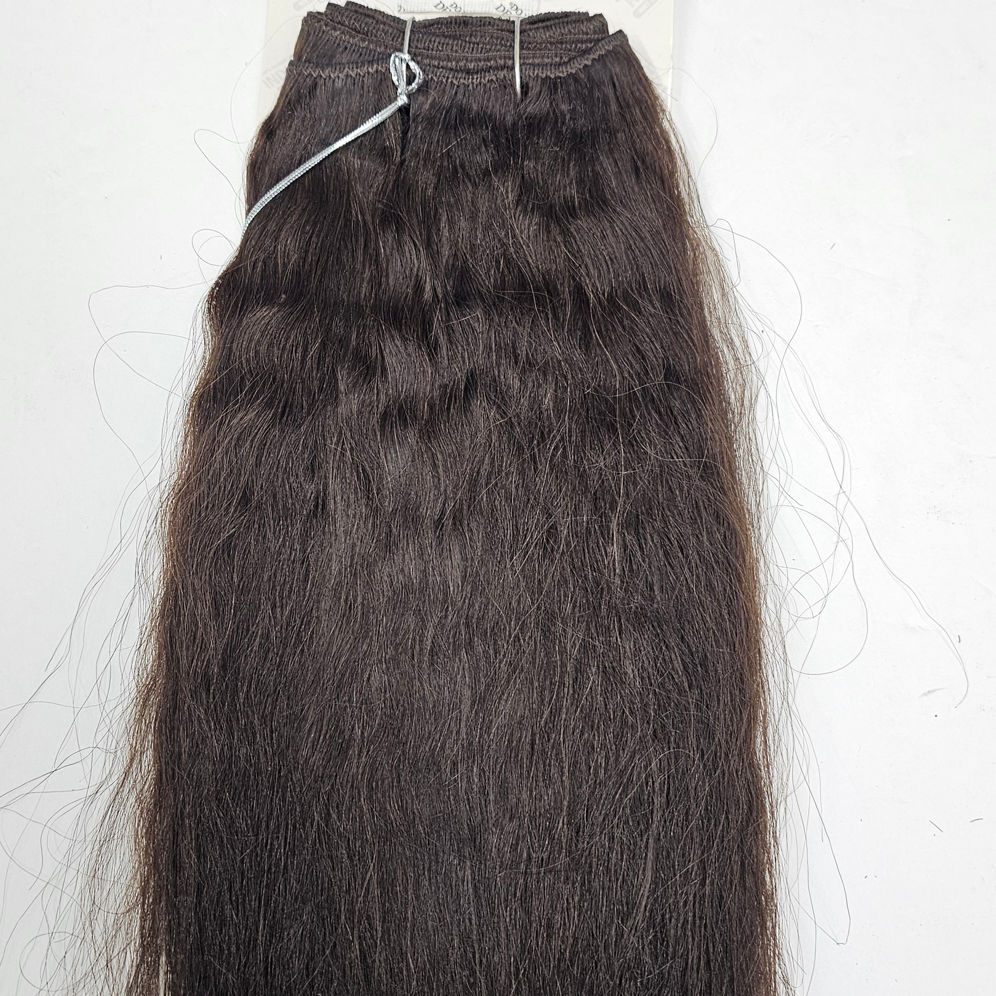 Indian remi Jerry curl wet and wavy sew-in wefts; straight and wavy style image 2