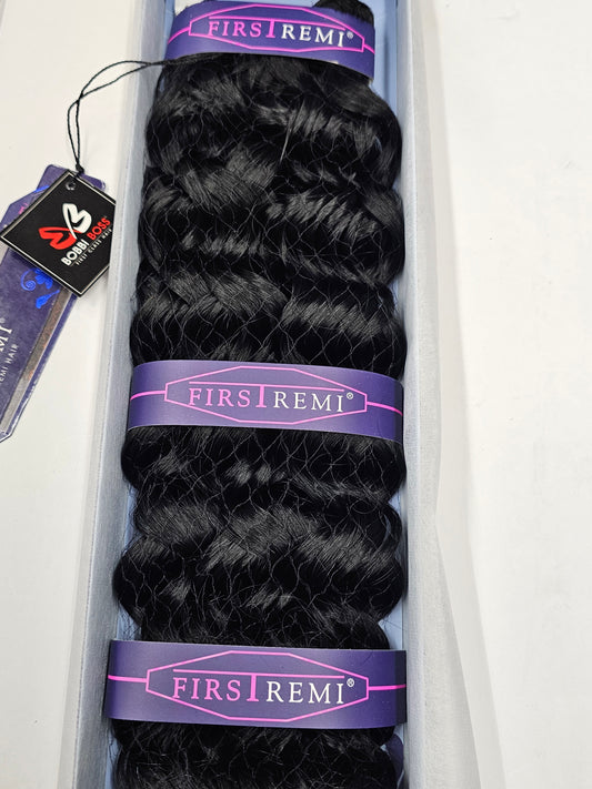 Curly premium remi hair weave; cosmo wave for  sew-in; wefts. image 0