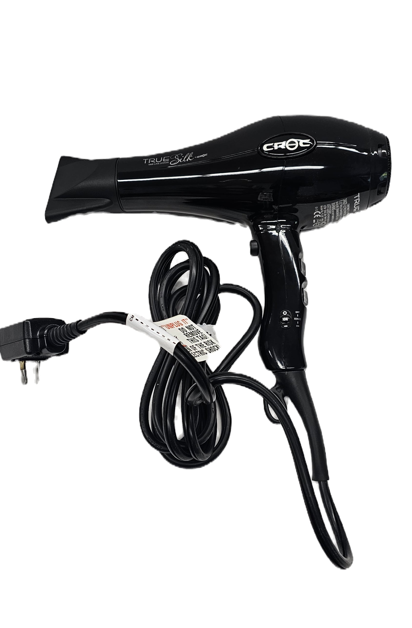 CROC - Classic True Silk Blow Dryer Black; YL-347 image 0
