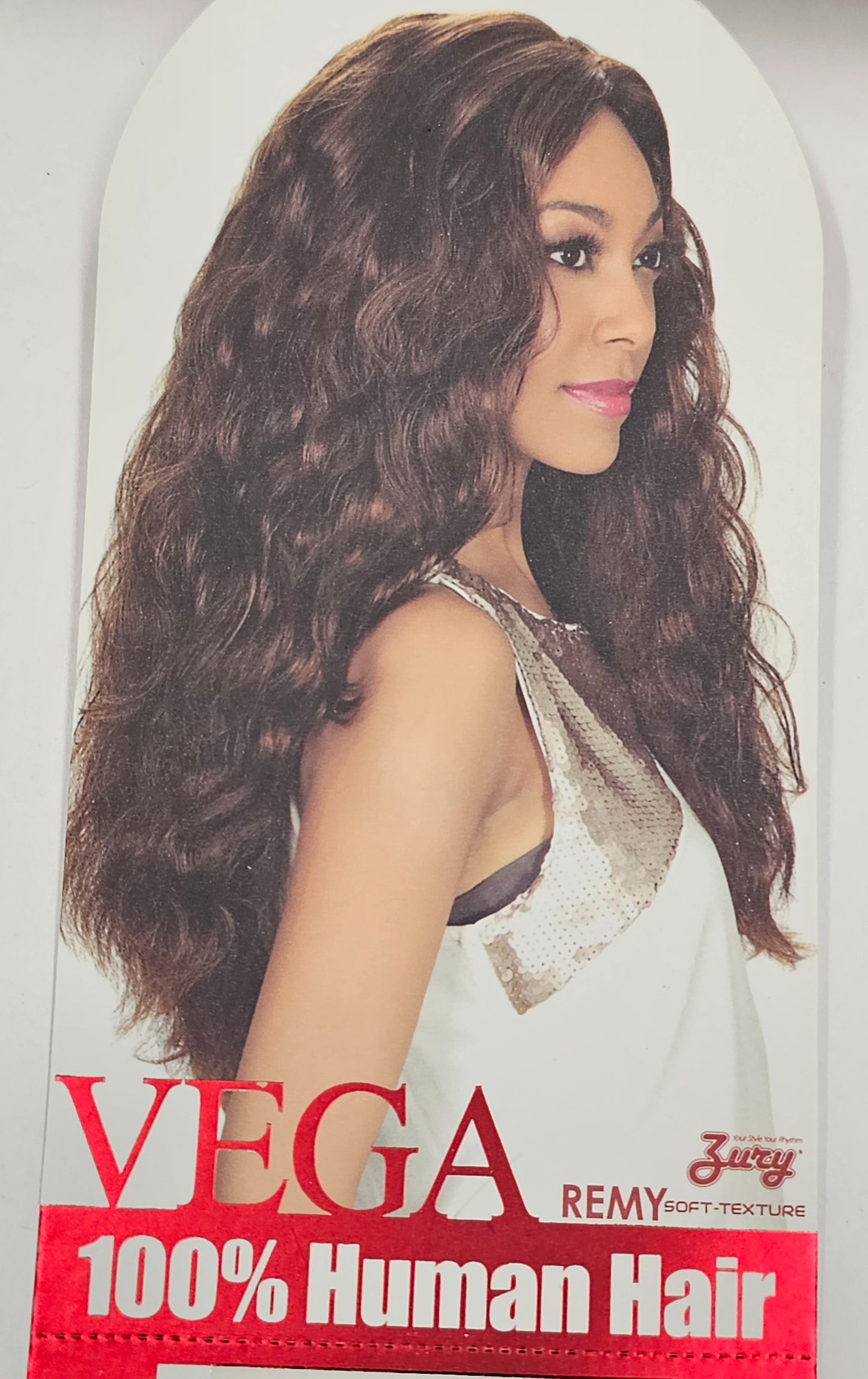 Curly human hair weave for sew-in; Vega remy body wave; soft texture; wefts. image 0