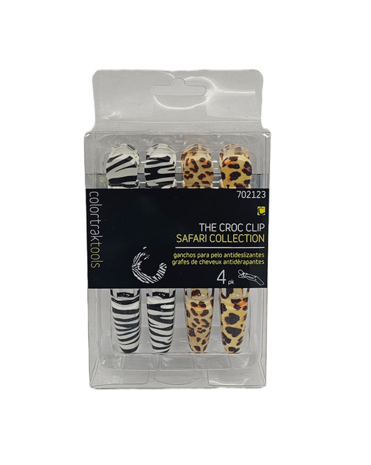 The croc clip Safari collection(4pcs) ; Colortrak image 1