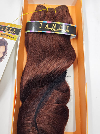 Curly human hair weave tangle-free for sew-in; French body and romance; wefts. image 2