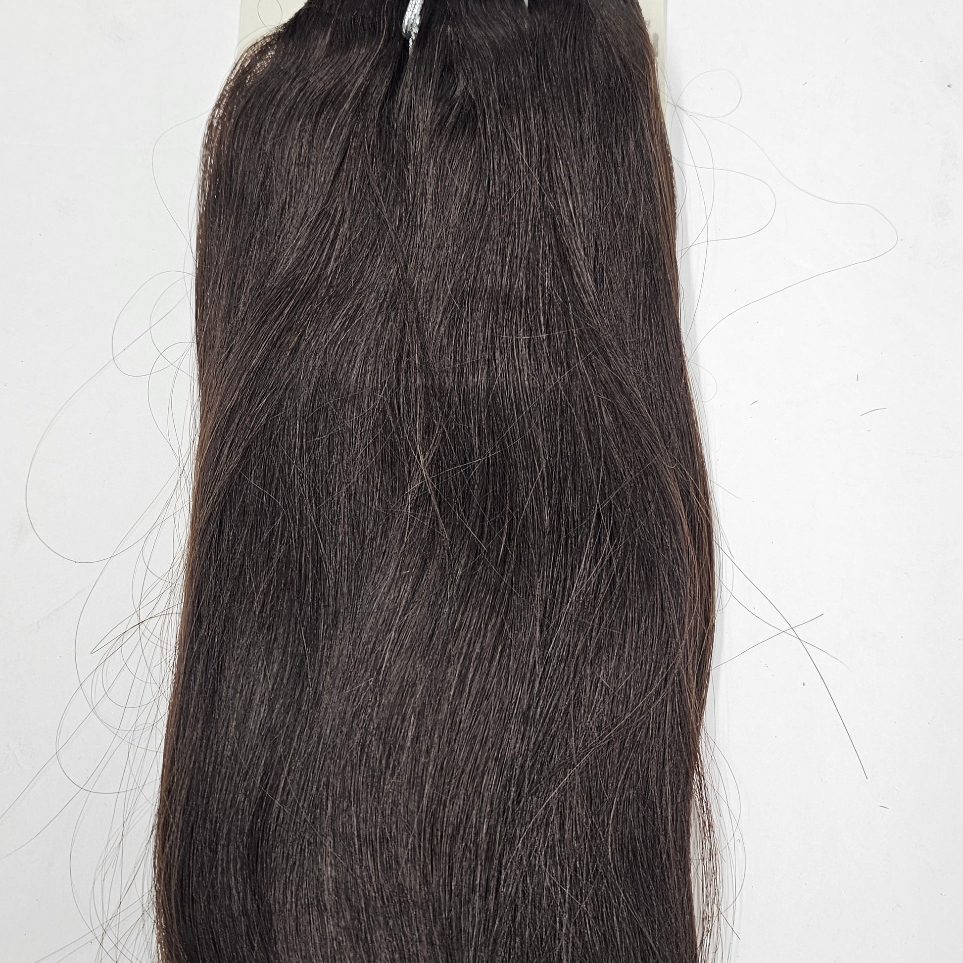 Indian remi wet and wavy loose wave sew-in wefts; straight and wavy style. image 8