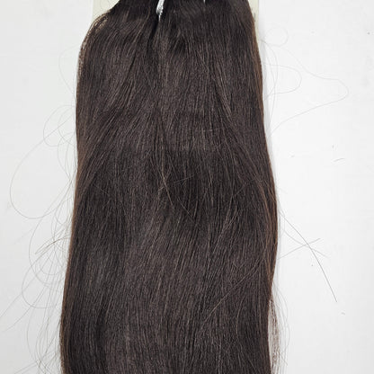 Indian remi wet and wavy loose wave sew-in wefts; straight and wavy style. image 8