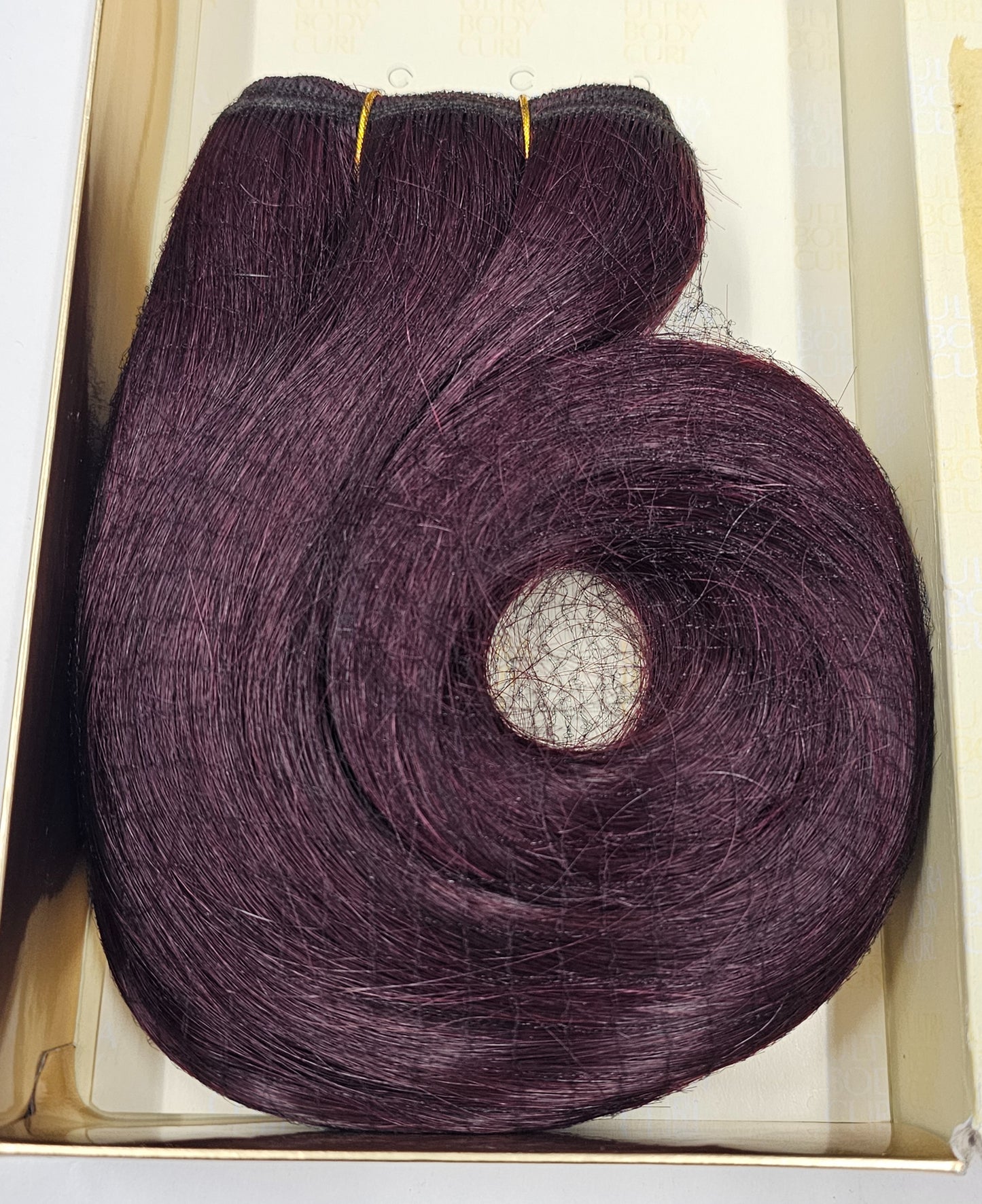 Curly human hair tangle-free weave for sew-in; Ultra body; wefts. image 0