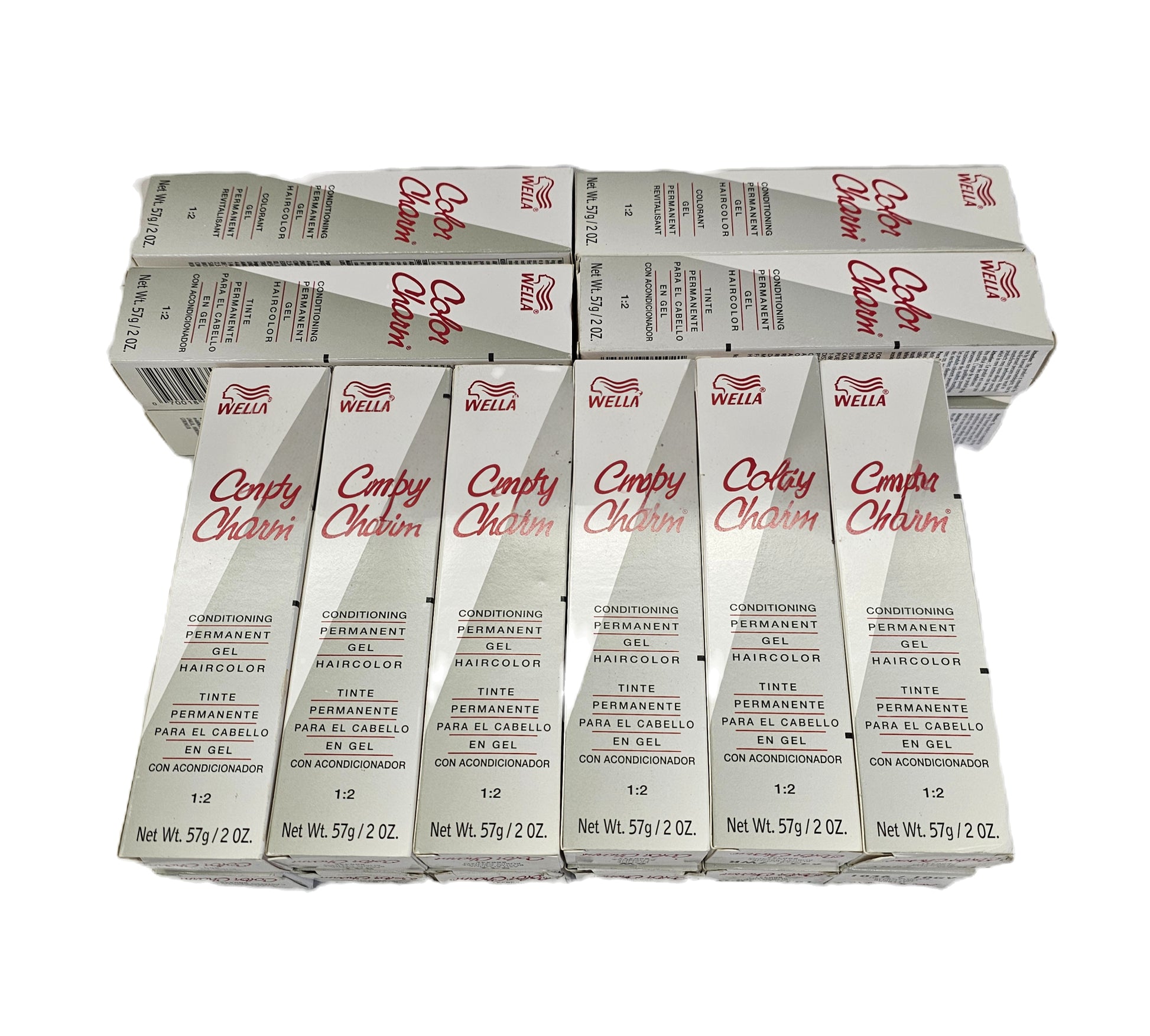 Lot of 132 Wella color charm permanent gel conditioning hair color; 2oz image 2
