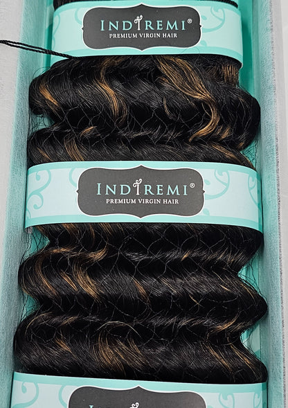 Bobbi boss Indi remi premium virgin hair soul wave; curly sew-in wefts. image 4