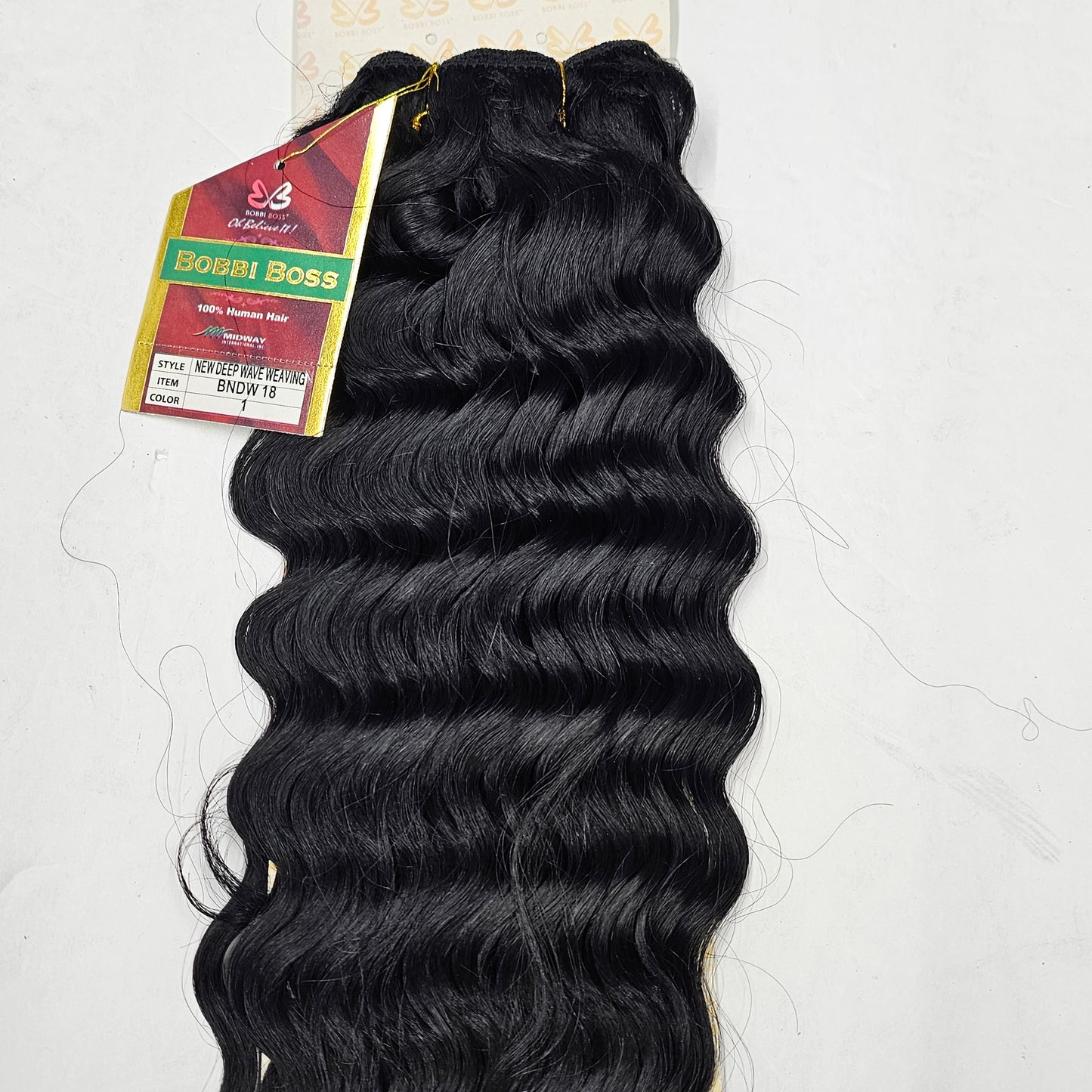 Bobbi Boss new deep weaving; curly sew-in weft image 2