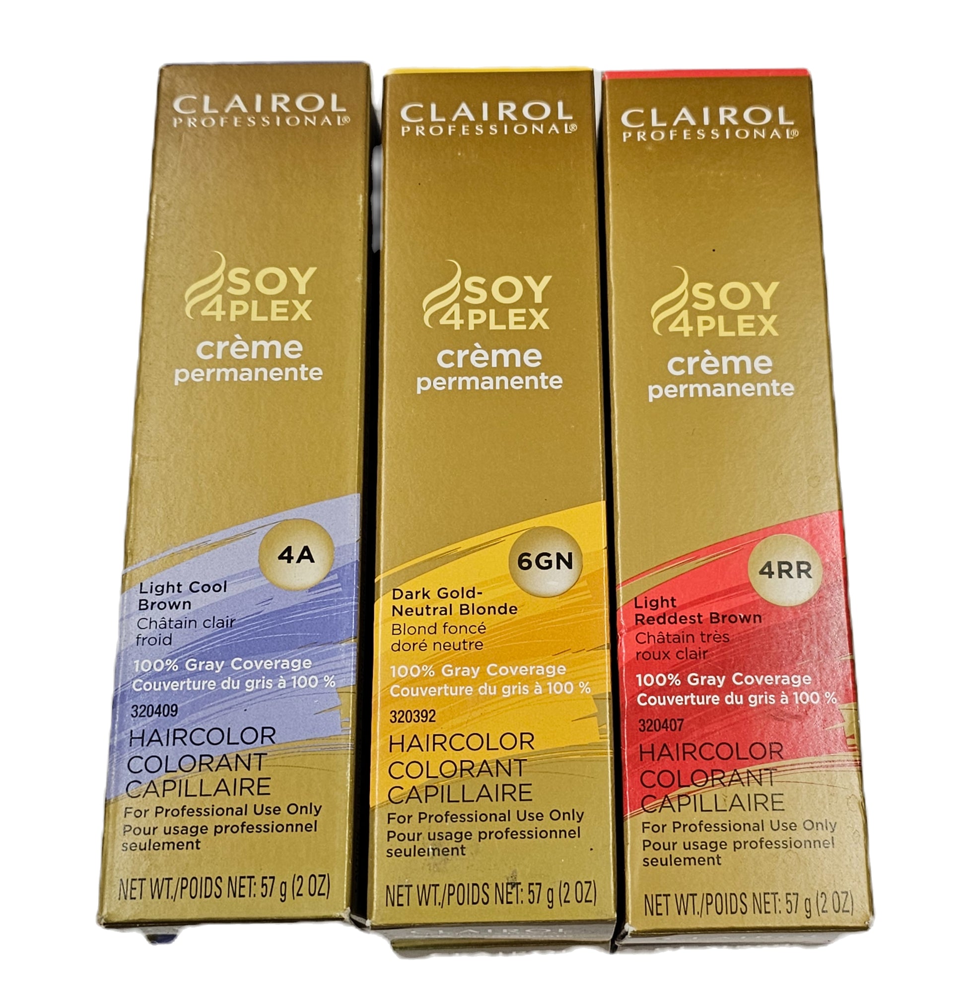 Clairol professional Soy4plex creme permanente haircolor; 2oz ; for unisex image 2