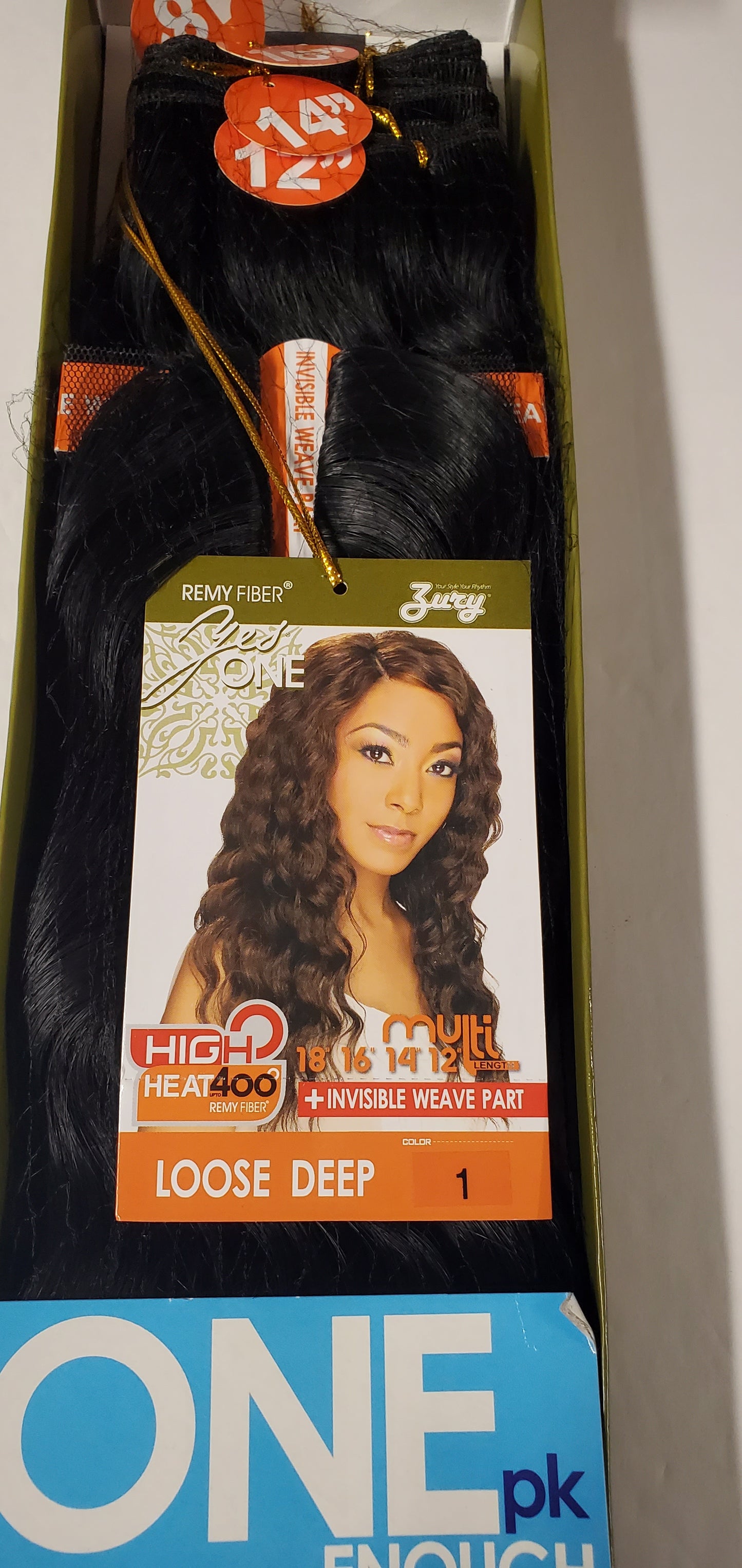 Multi length hair extensions; loose deep; curly; weft; sew-in ; for women; Zury image 3