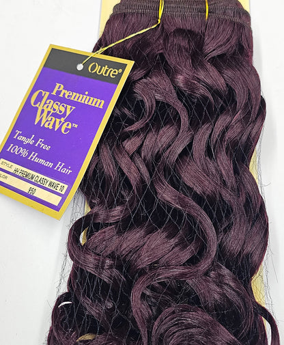 Human hair tangle -free premium classy wave; curly sew-in weft; Outre image 3