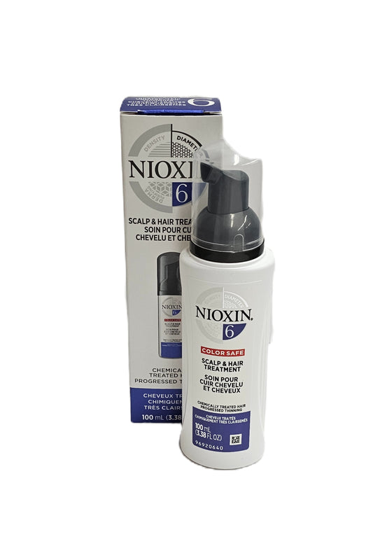 Nioxin 6 Scalp and hair treatment; 3.38fl.oz; for unisex image 0