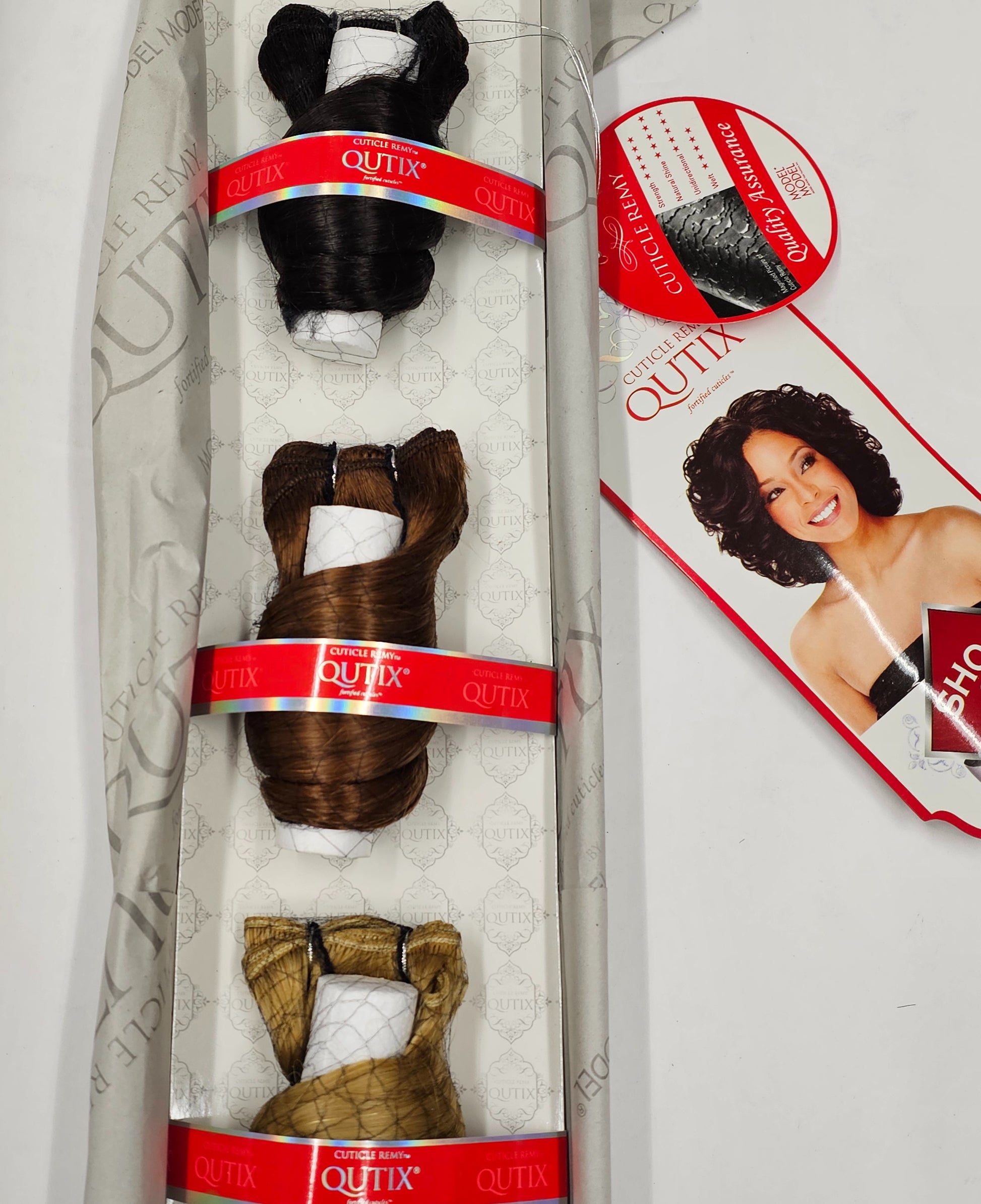 Curly human hair weave short cut; spiral roll 3pcs; wefts;sew-in; 8 inch image 2