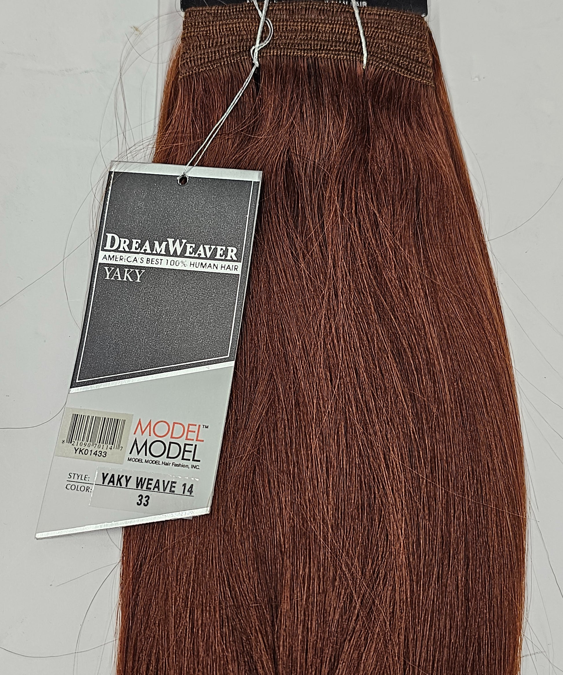 Tangle-free dreamweaver yaky weave for sew-in, weft, straight image 5