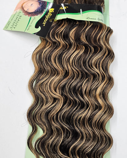 Curly human hair tangle-free new deep weave for sew-in; wefts. image 5