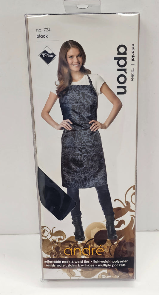 Andre stylist apron; black; no 724 image 1