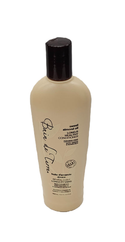 Bain de terre sweet almond oil long & healthy conditioner; paraben-free; 13.5 oz image 2