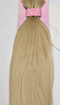Tangle-free human hair silky straight bulk for braiding. image 0