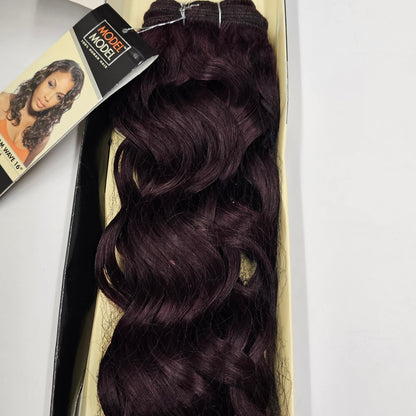 Human hair dream wave tangle-free; curly sew-in weft image 3