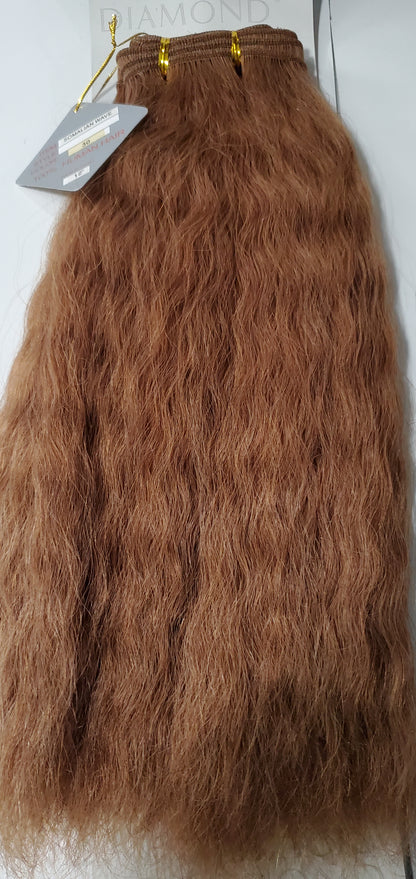 Remi human hair weave tangle-free; wavy sew-in weft; Somalian wave image 0