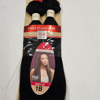 Human hair weave Visso persian yaky; straight sew-in weft; first class image 4