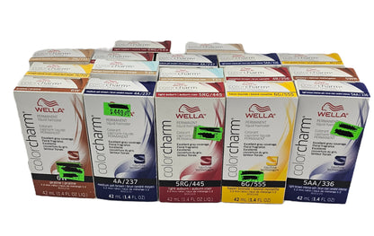 Lot of  96 packs Wella color charm permanent liquid hair color; 1.42fl.oz image 1